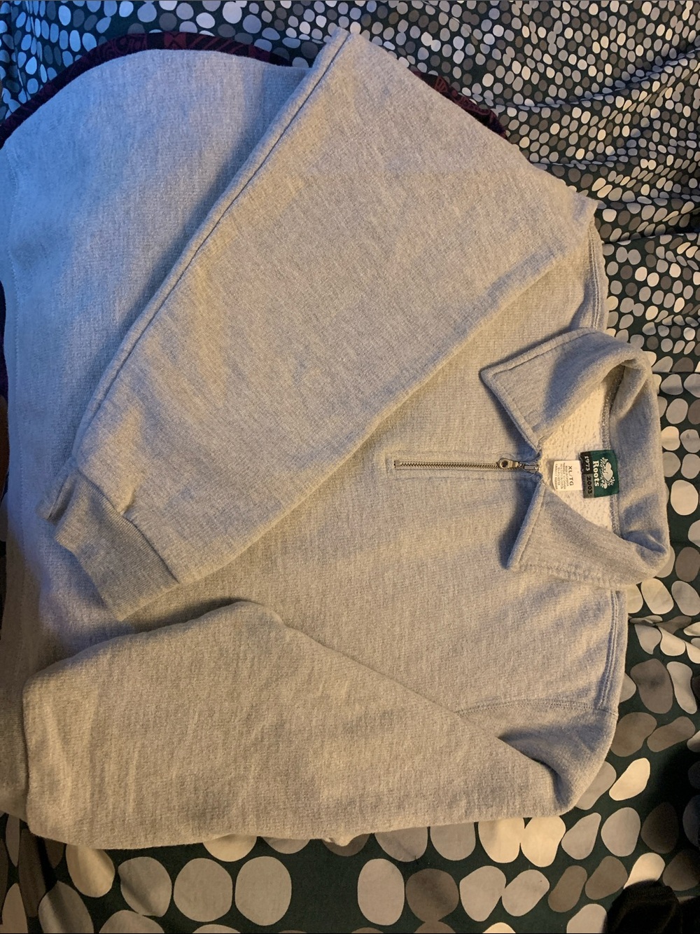 🇨🇦vintage roots quarter zip🇨🇦